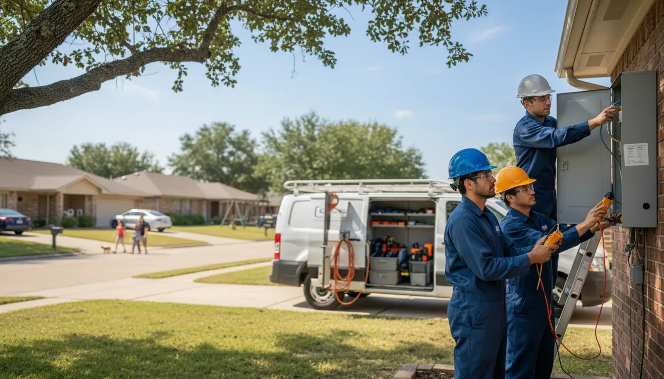 Certified electrician providing emergency electrical services in Dixon, IA